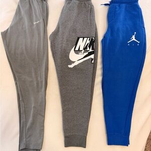 Jordan Kids Sweatpants - Gray and Blue